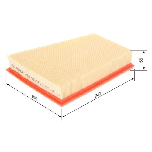 Luftfilter Bosch 1457433573 für Nissan Renault