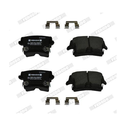 Bremsbelagsatz Scheibenbremse Ferodo FDB1953 Premier f&uuml;r Chrysler Lancia