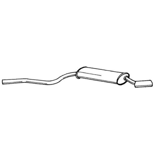 Endschalld&auml;mpfer Sigam 12689 f&uuml;r Fiat