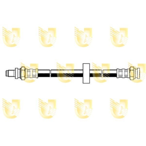 Bremsschlauch Unigom 372657 für Smart Hinten