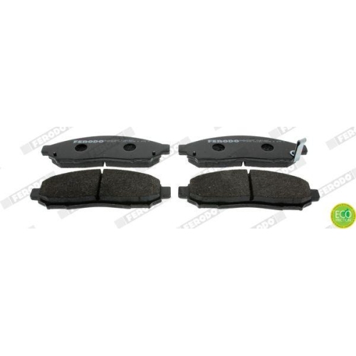 Bremsbelagsatz Scheibenbremse Ferodo FDB1997 Premier Eco Friction f&uuml;r Nissan