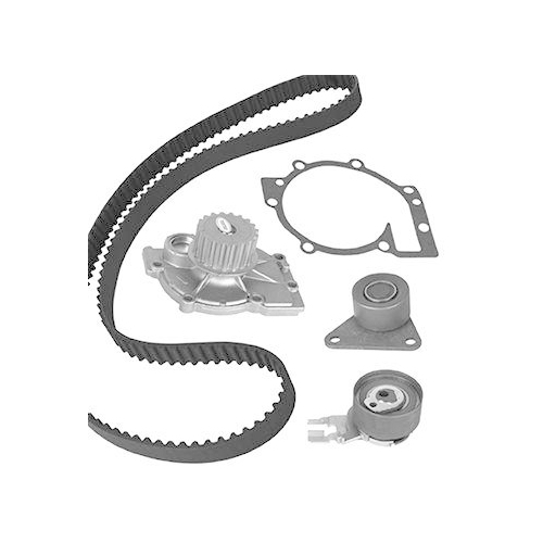 Wasserpumpe + Zahnriemensatz Graf KP1019-2 f&uuml;r Ford Renault Volvo