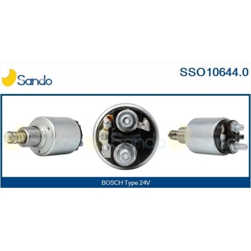 Magnetschalter Starter Sando SSO10644.0 f&uuml;r Daf Fiat Iveco Khd Renault Case Ih