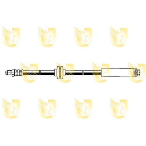 Bremsschlauch Unigom 377999 für Ford Hinten