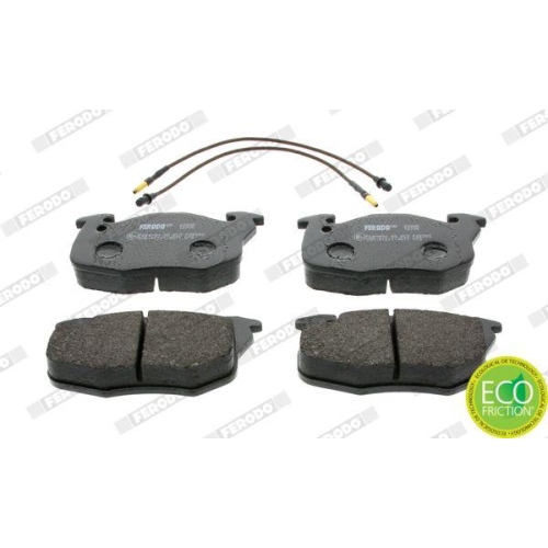 Bremsbelagsatz Scheibenbremse Ferodo FDB393 Premier Eco Friction f&uuml;r Citro&euml;n