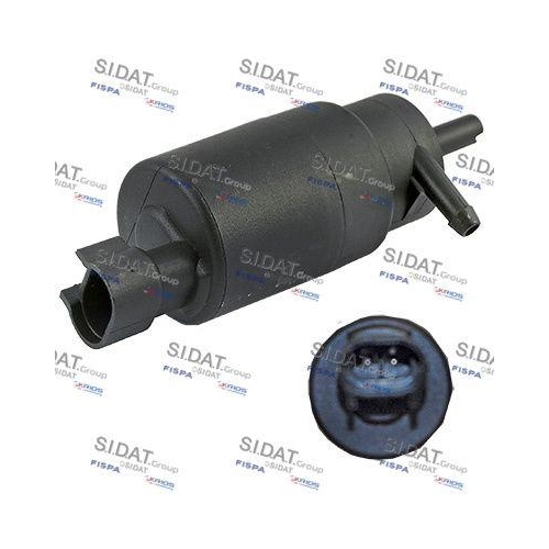 Waschwasserpumpe Scheibenreinigung Sidat 5.5177 f&uuml;r Iveco