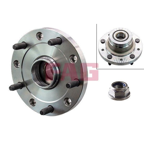 Radlagersatz Schaeffler Fag 713 6789 20 f&uuml;r Ford Hinterachse