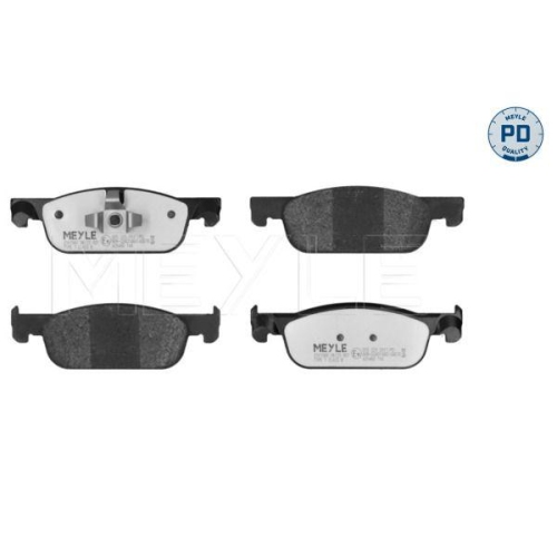 Bremsbelagsatz Scheibenbremse Meyle 0252252517PD f&uuml;r Renault Dacia Vorderachse