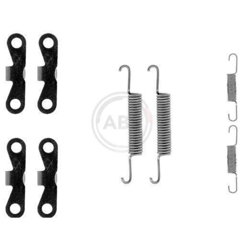 Zubehörsatz Feststellbremsbacken A.b.s. 0720Q für Volvo Hinterachse
