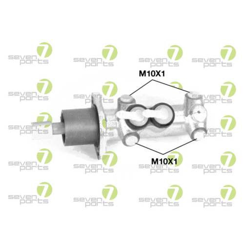 Hauptbremszylinder 7 Seven Parts SVI50340 f&uuml;r