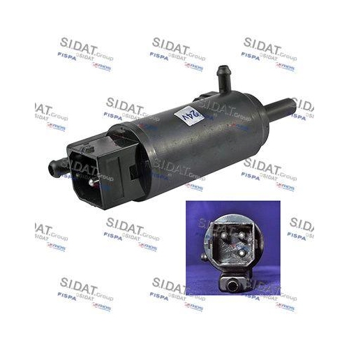 Waschwasserpumpe Scheibenreinigung Sidat 5.5185 f&uuml;r Volvo