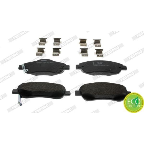 Bremsbelagsatz Scheibenbremse Ferodo FDB4228 Premier Eco Friction f&uuml;r Honda