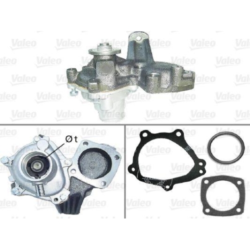 Wasserpumpe Motorkühlung Valeo 506695 für Fiat Innocenti