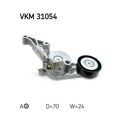 Riemenspanner Keilrippenriemen Skf VKM 31054 f&uuml;r Audi Ford Seat Skoda VW Mitte