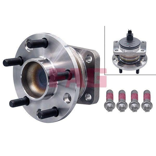 Radlagersatz Schaeffler Fag 713 6784 30 f&uuml;r Ford Ford (changan) Hinterachse