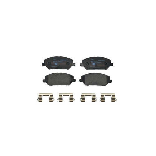 Bremsbelagsatz Scheibenbremse Hella 8DB 355 037-881 f&uuml;r Hyundai Amc Vorderachse