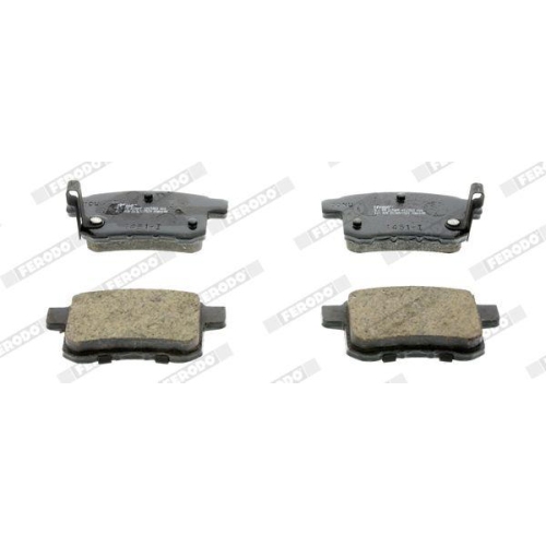 Bremsbelagsatz Scheibenbremse Ferodo FDB4198 Premier f&uuml;r Honda Acura Hinterachse
