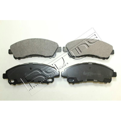 Bremsbelagsatz Scheibenbremse Red-line 27MI033 f&uuml;r Mitsubishi Hinterachse