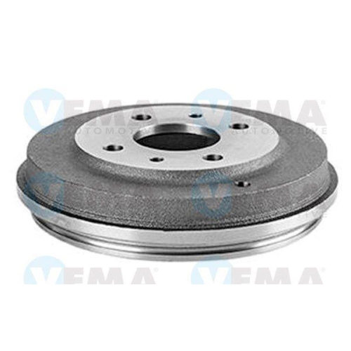 Bremstrommel Vema 801286 für Alfa Romeo Fiat Alfarome/fiat/lanci Omc Hinterachse
