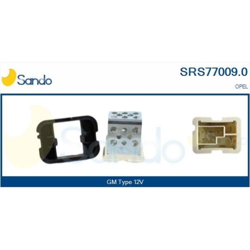 Widerstand Innenraumgebl&auml;se Sando SRS77009.0 f&uuml;r General Motors