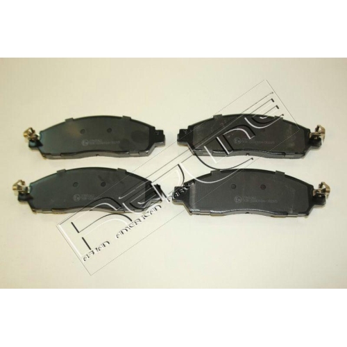 Brake Pad Set Disc Brake Red-line 27NI062 for Nissan