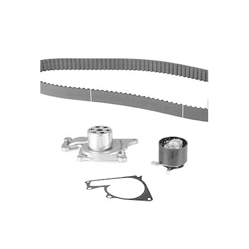 Wasserpumpe + Zahnriemensatz Graf KP1091-2 f&uuml;r Mercedes Benz Mercedes Benz Volvo