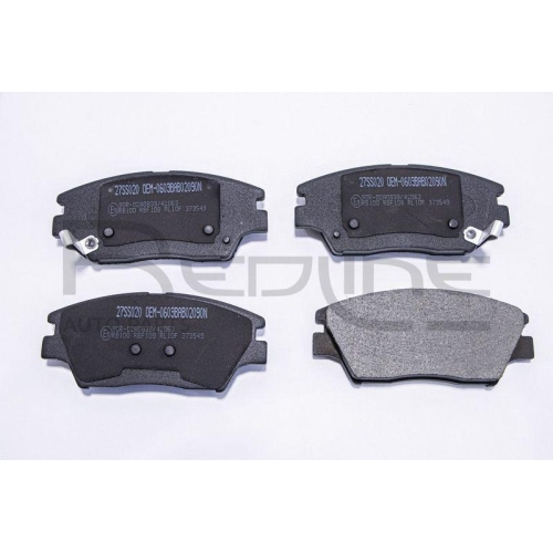 Bremsbelagsatz Scheibenbremse Red-line 27SS020 f&uuml;r Ssangyong Vorderachse