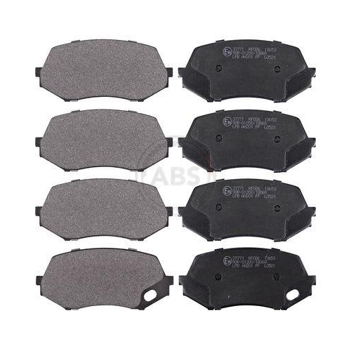 Bremsbelagsatz Scheibenbremse A.b.s. 37771 f&uuml;r Mitsubishi Fuso (mitsubishi)