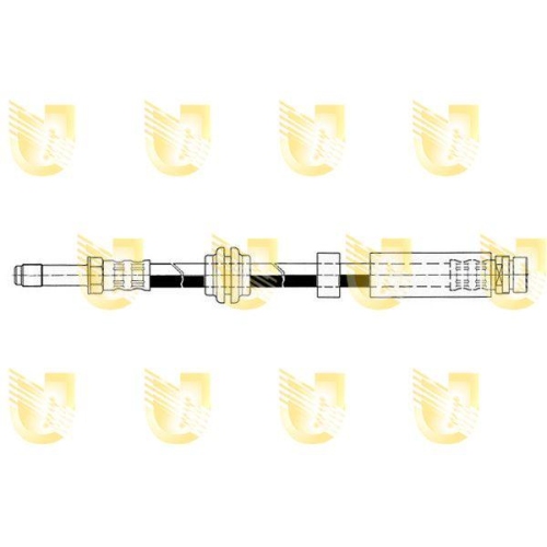 Bremsschlauch Unigom 376933 f&uuml;r Ford Vorne