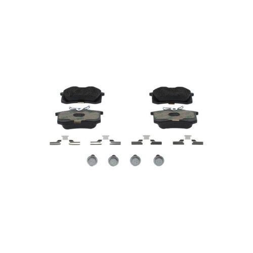 Bremsbelagsatz Scheibenbremse Bosch 0986494596 f&uuml;r Alfa Romeo Audi Citro&euml;n Fiat