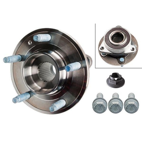 Radlagersatz Schaeffler Fag 713 6449 20 für Opel Vauxhall Chevrolet Vorderachse