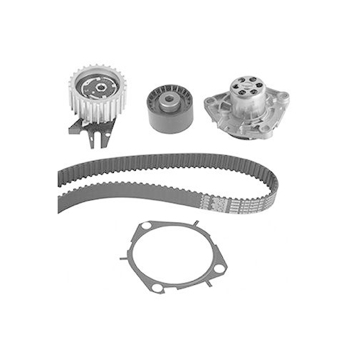 Wasserpumpe + Zahnriemensatz Graf KP1352-1 f&uuml;r Alfa Romeo Fiat Lancia
