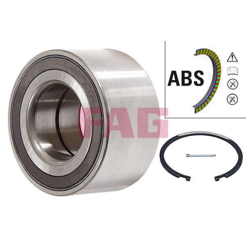 Radlagersatz Schaeffler Fag 713 6330 60 f&uuml;r Nissan Vorderachse