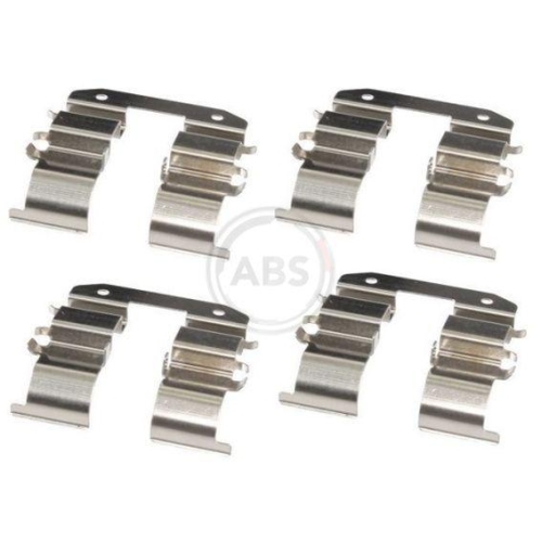 Zubeh&ouml;rsatz Scheibenbremsbelag A.b.s. 1734Q f&uuml;r Hyundai Kia Hinterachse