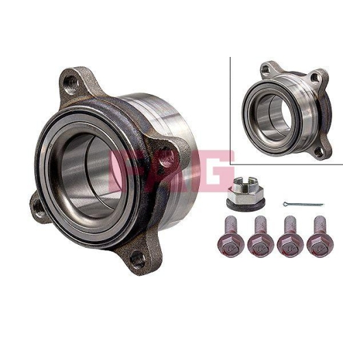 Wheel Bearing Kit Schaeffler Fag 713 6197 40 for Mitsubishi Front Axle