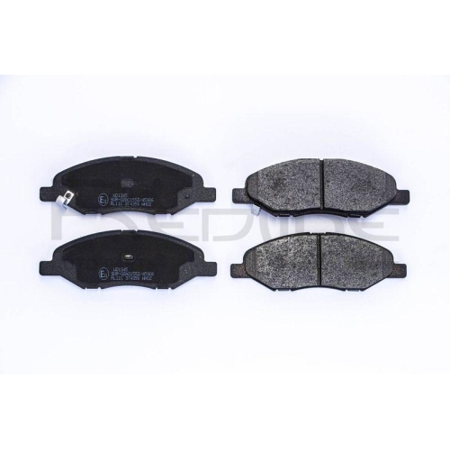 Bremsbelagsatz Scheibenbremse Red-line 27NI068 f&uuml;r Mazda Mitsubishi Nissan