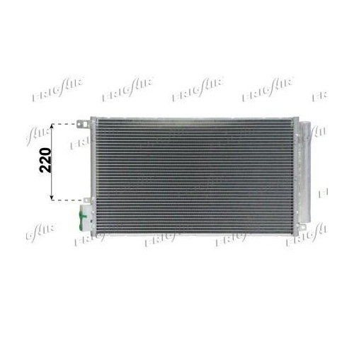 Kondensator Klimaanlage Frigair 0813.2016 f&uuml;r Alfarome/fiat/lanci General Motors