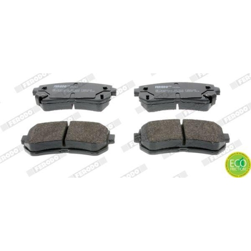Bremsbelagsatz Scheibenbremse Ferodo FDB4408 Premier Eco Friction f&uuml;r Kia