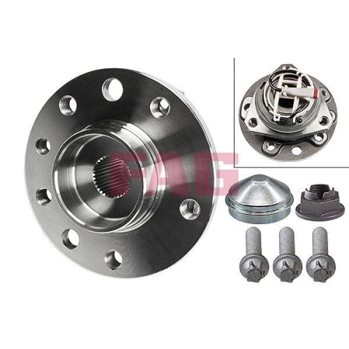Radlagersatz Schaeffler Fag 713 6443 20 f&uuml;r Opel Vauxhall General Motors