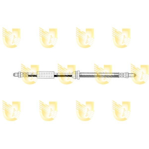 Bremsschlauch Unigom 376945 f&uuml;r Ford Hinten