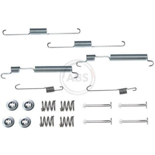 Zubeh&ouml;rsatz Bremsbacken A.b.s. 0822Q f&uuml;r Hyundai Hinterachse