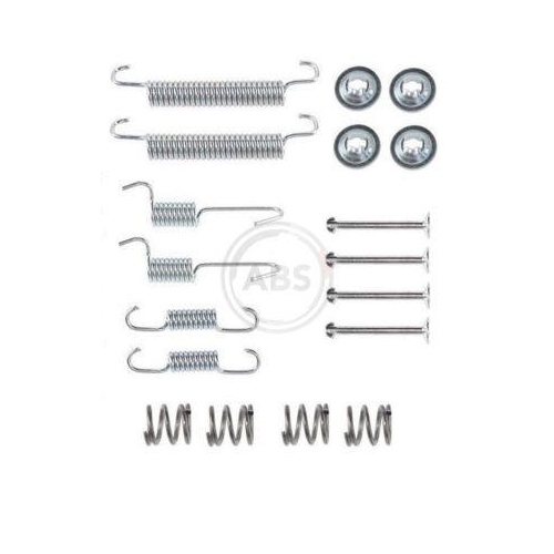 Zubeh&ouml;rsatz Bremsbacken A.b.s. 0894Q f&uuml;r Hinterachse