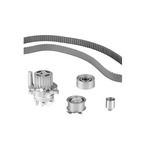 Wasserpumpe + Zahnriemensatz Graf KP1355-3 f&uuml;r Audi Chrysler Dodge Ford Seat VW