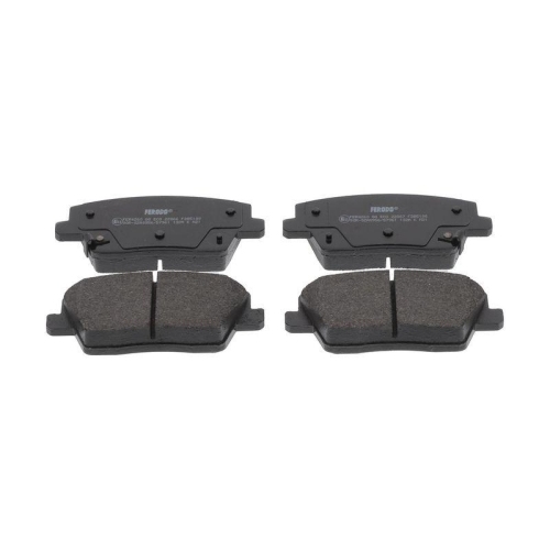 Bremsbelagsatz Scheibenbremse Ferodo FDB5100 Premier Eco Friction f&uuml;r Hyundai