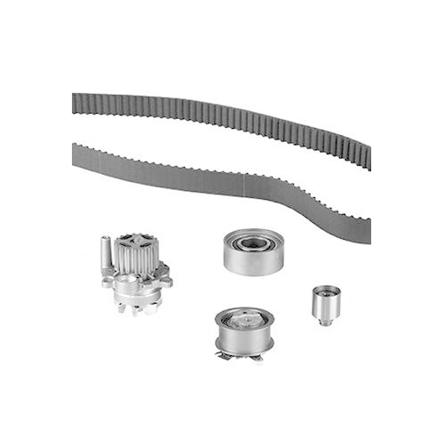 Wasserpumpe + Zahnriemensatz Graf KP1355-4 f&uuml;r Audi Chrysler Seat Skoda VW