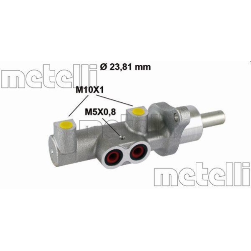 Hauptbremszylinder Metelli 05-0804 f&uuml;r Alfa Romeo