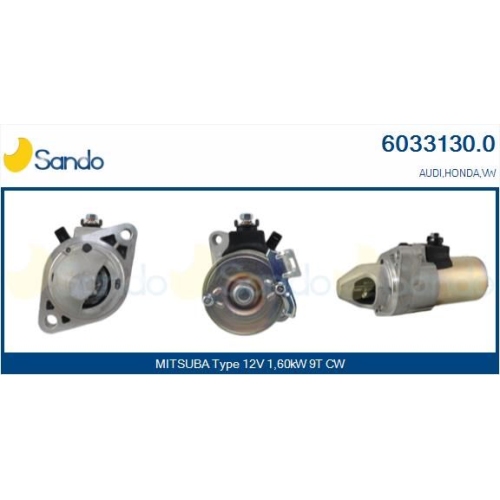 Starter Sando 6033130.0 f&uuml;r Honda