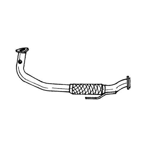 Abgasrohr Sigam 16120 f&uuml;r Fiat Lancia Vorne