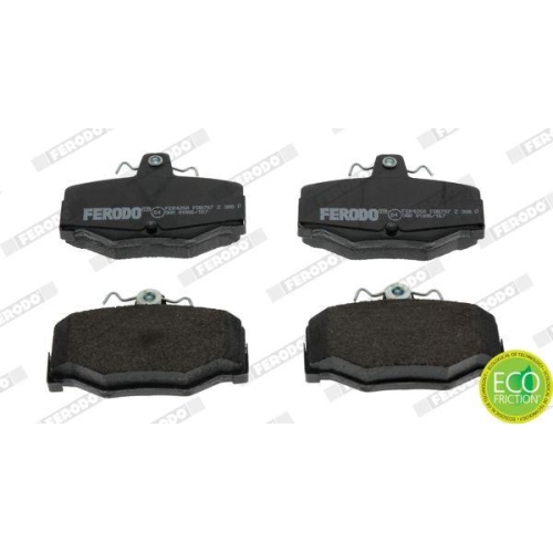 Bremsbelagsatz Scheibenbremse Ferodo FDB707 Premier Eco Friction für Nissan