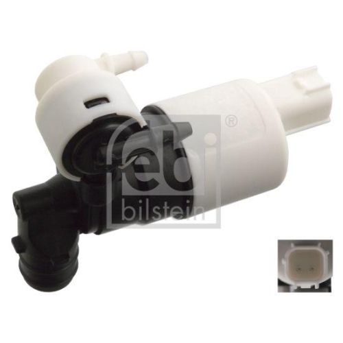 Waschwasserpumpe Scheibenreinigung Febi Bilstein 103391 f&uuml;r Ford Jaguar Volvo